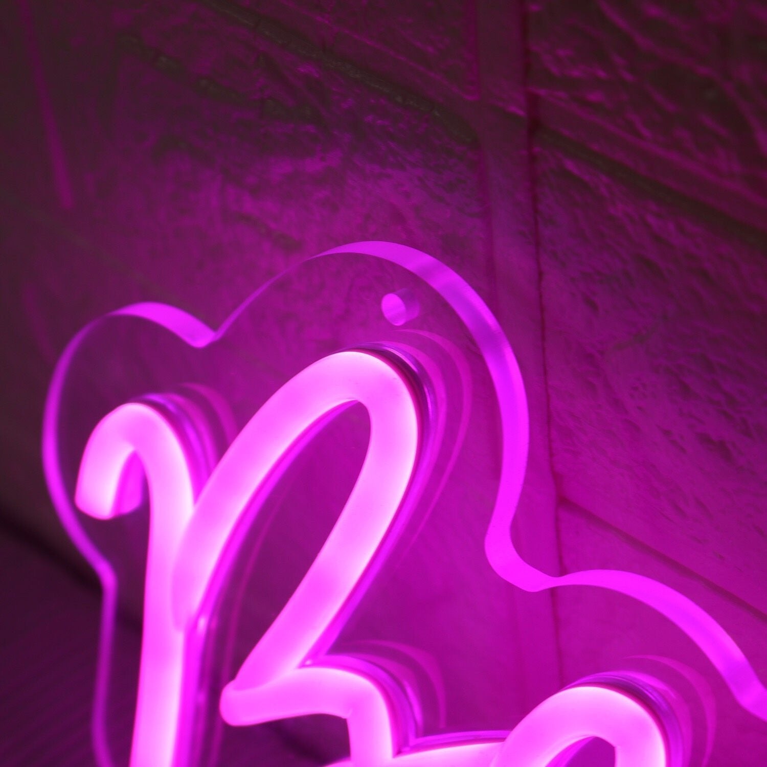 Bendy Bri Pink Led Neon Sign - Shineneon