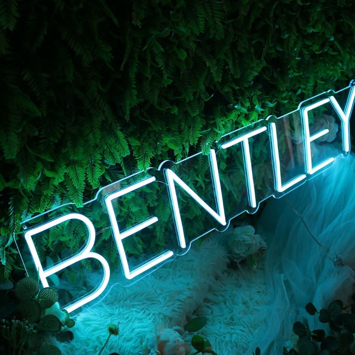 Bentley Blue Led Neon Sign - Shineneon