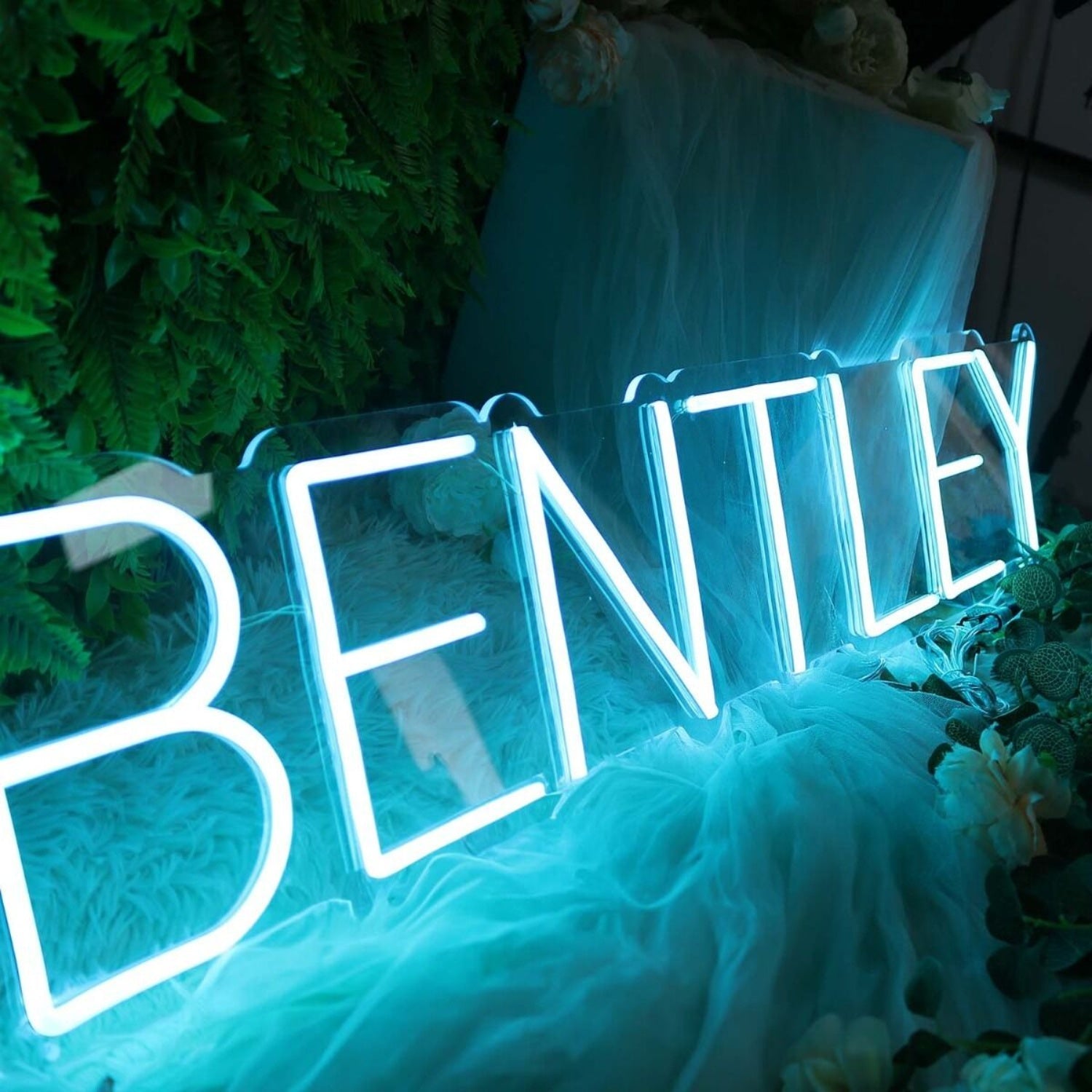 Bentley Blue Led Neon Sign - Shineneon