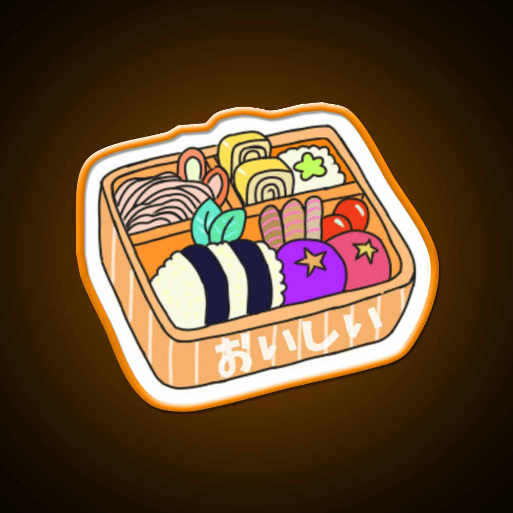Bento Snack Food Led Neon Sign Rgb Color - Shineneon