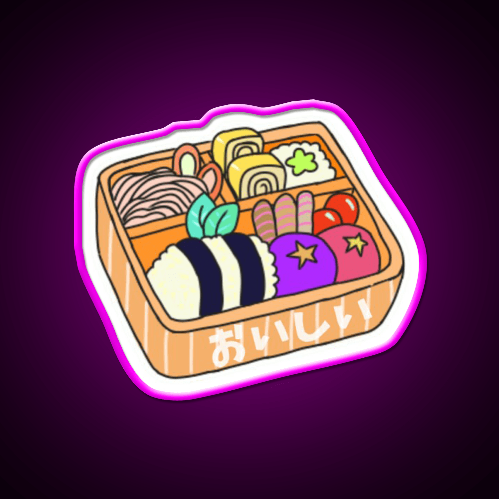 Bento Snack Food Led Neon Sign Rgb Color - Shineneon