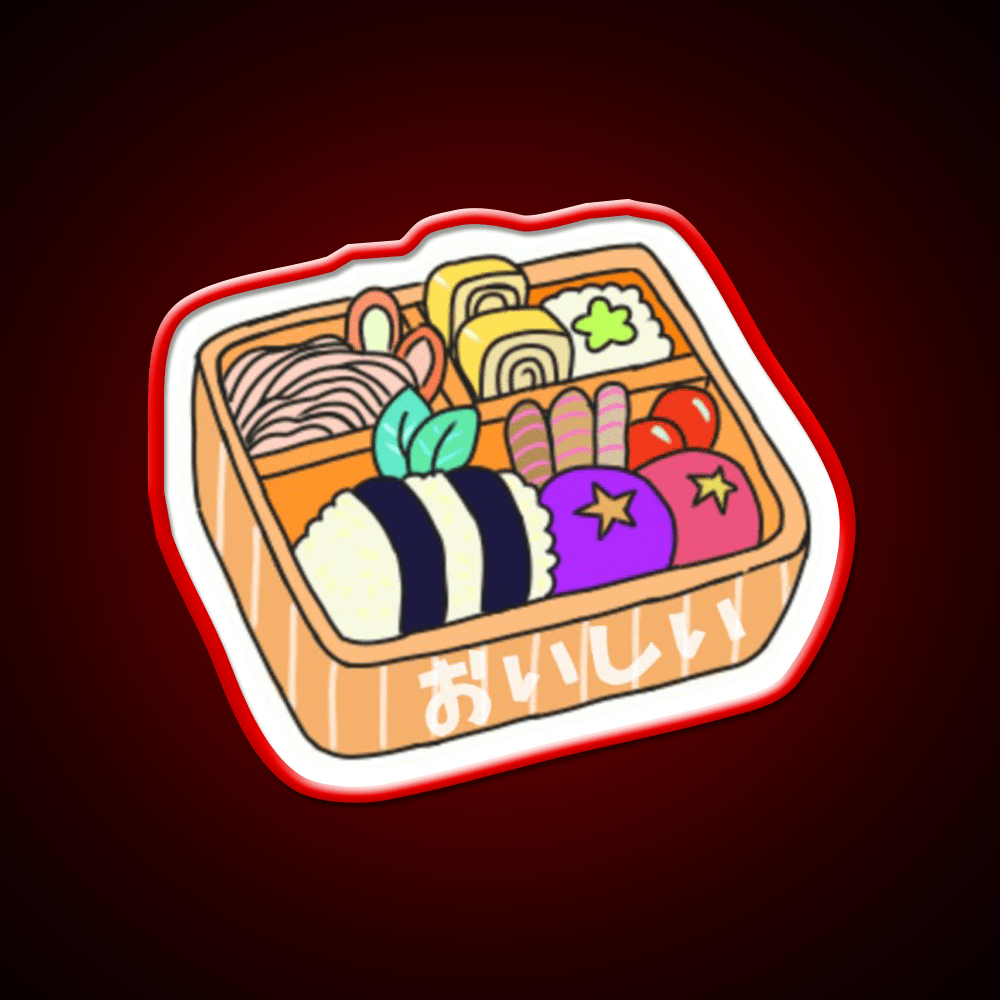 Bento Snack Food Led Neon Sign Rgb Color - Shineneon