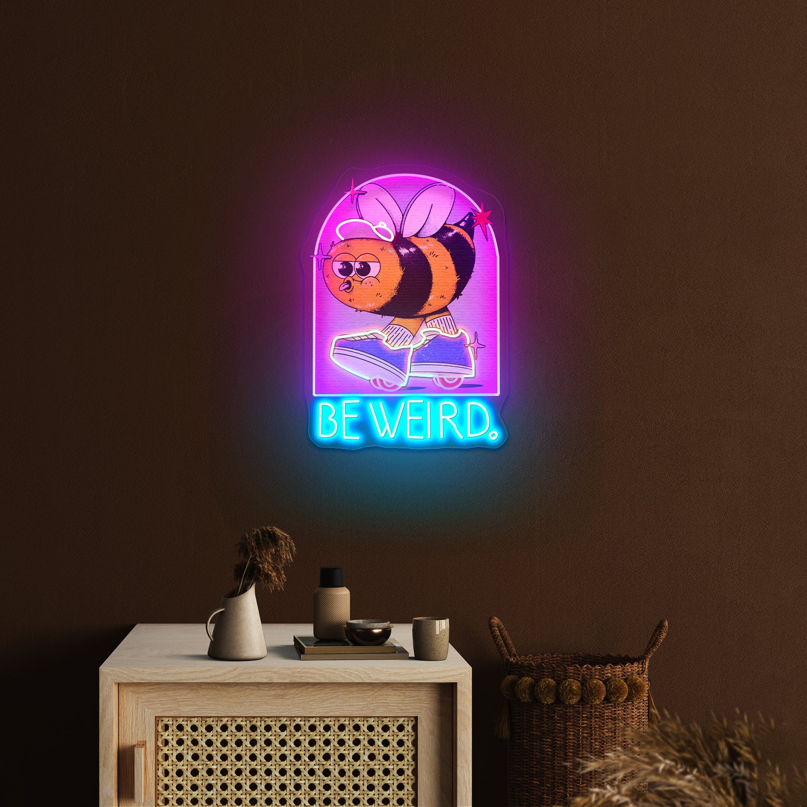 Best Art Band Maid Design Artwork Led Neon Sign