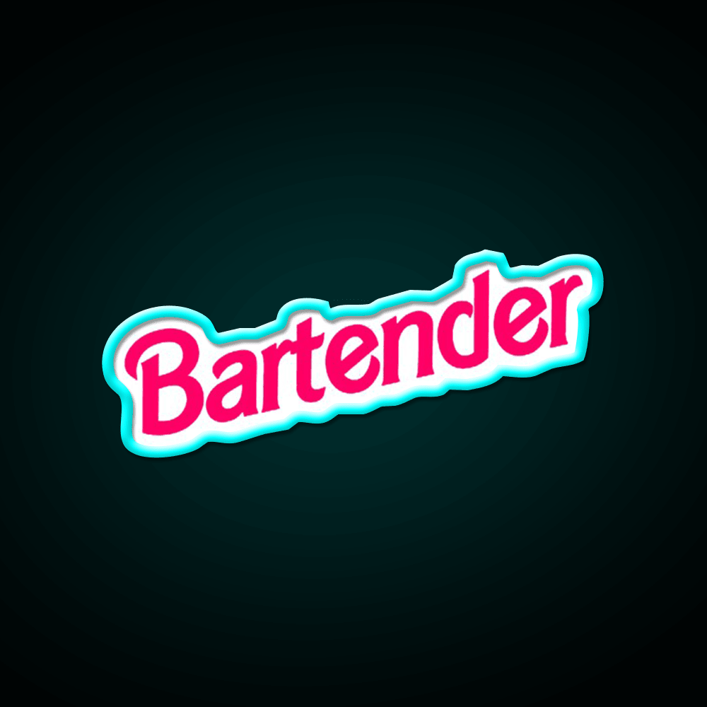 Best Bartender Cocktail Bar Decor Led Neon Sign Rgb Color - Shineneon