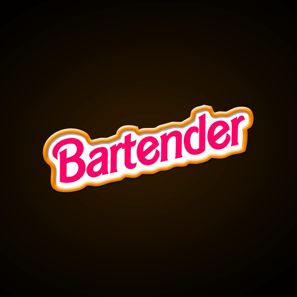 Best Bartender Cocktail Bar Decor Led Neon Sign Rgb Color - Shineneon