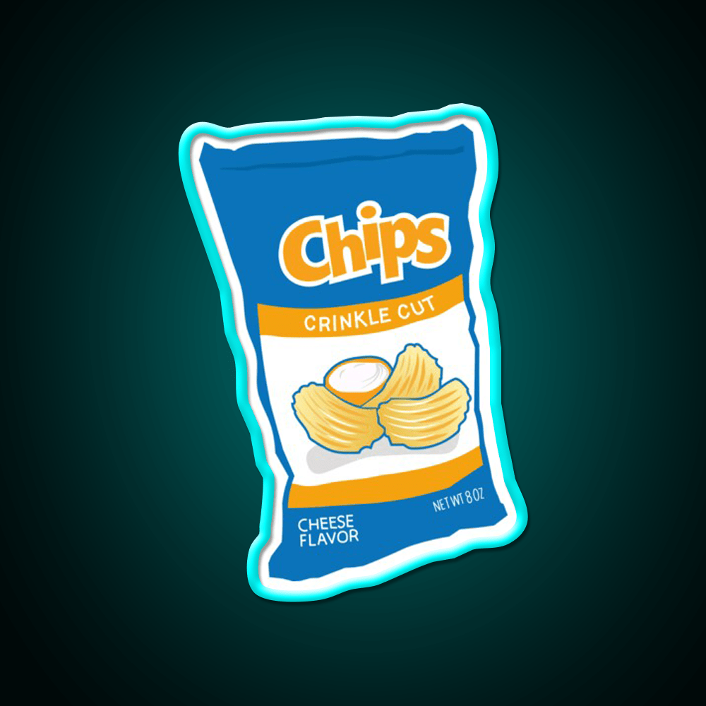 Best Chips Snack Food Led Neon Sign Rgb Color - Shineneon