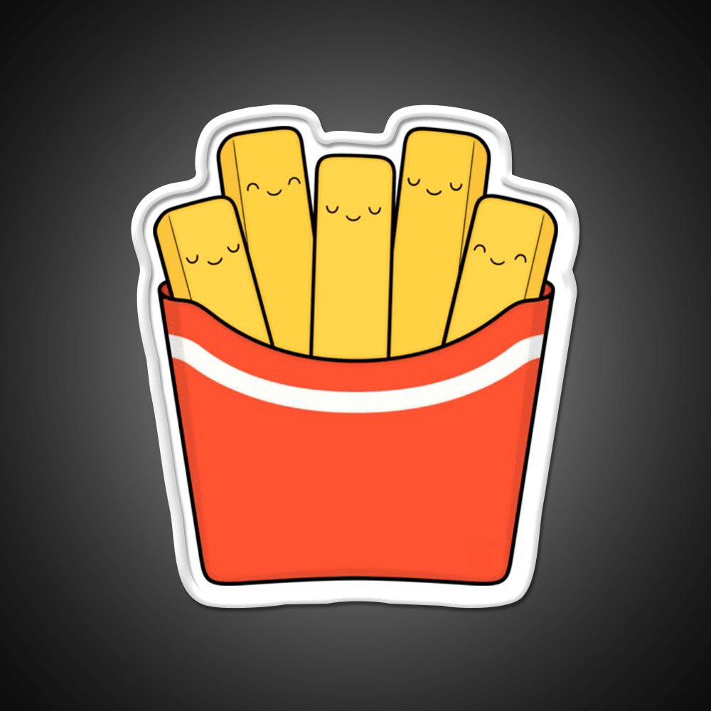 Best Fries Snack Food Led Neon Sign Rgb Color - Shineneon
