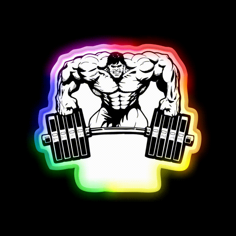 Best Gym Fitness Led Neon Sign Rgb Color