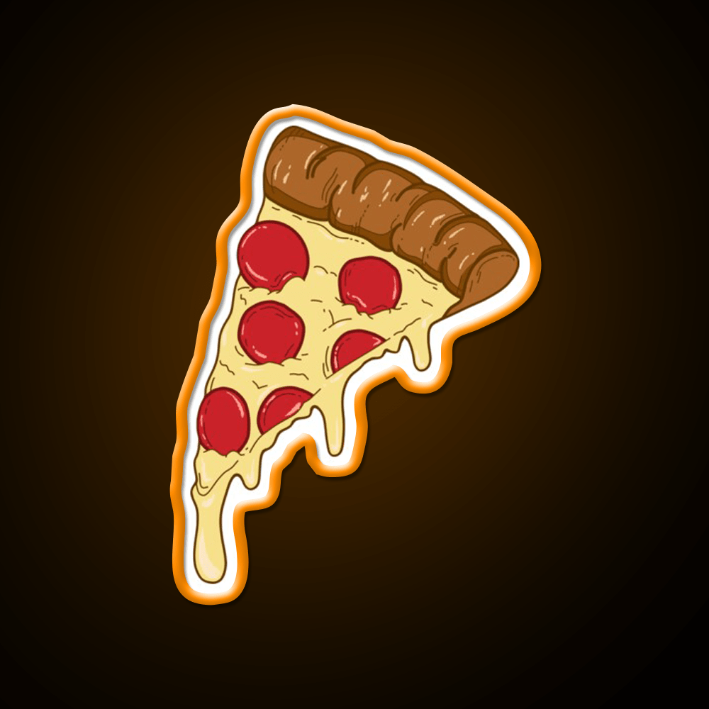 Best Pizza Slice Snack Food Led Neon Sign Rgb Color - Shineneon