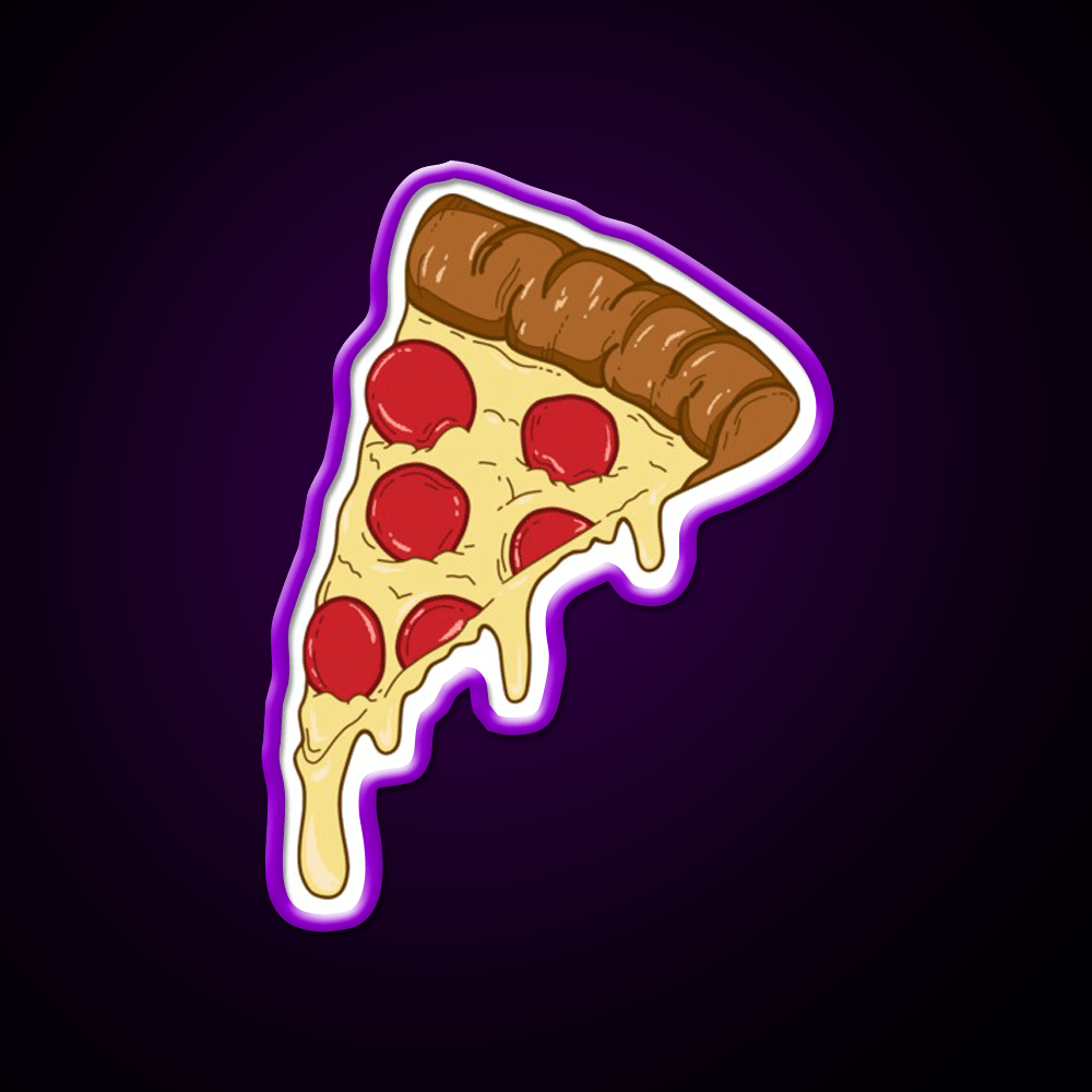 Best Pizza Slice Snack Food Led Neon Sign Rgb Color - Shineneon