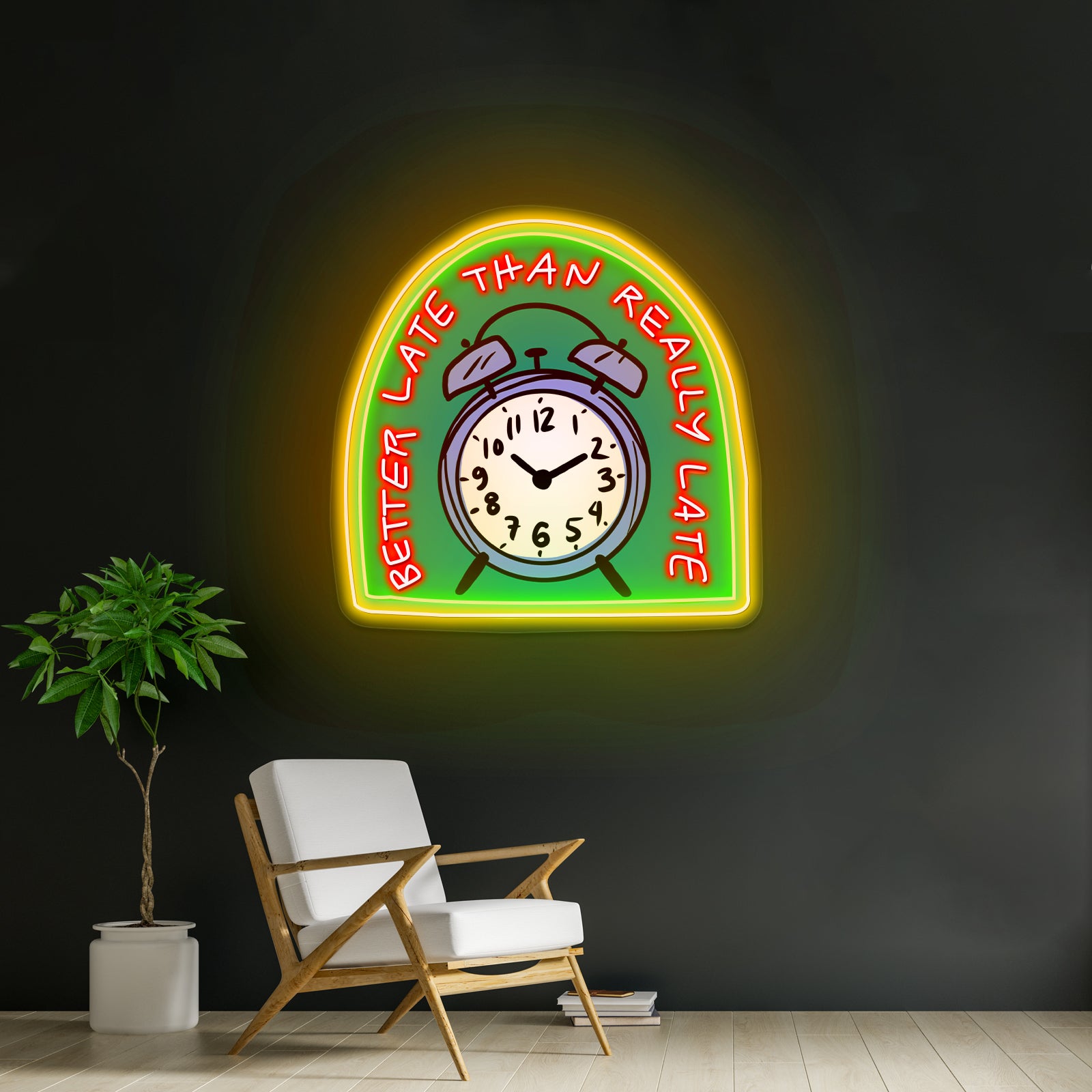 Beware The Wolfman Vintage Universal Monsters Artwork Led Neon Sign - LED neon sign view 10