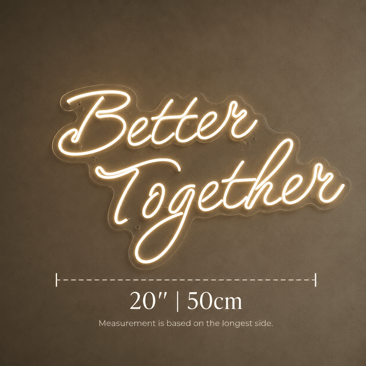 Better Together Classic Wall Light LED Neon Sign - Shineneon