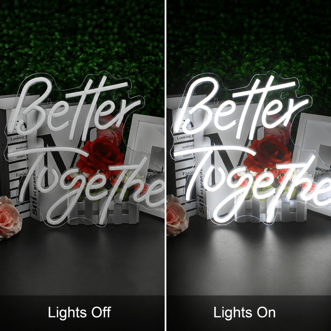 Better Together Decor Light LED Neon Sign Wall Neon Sign - Shineneon