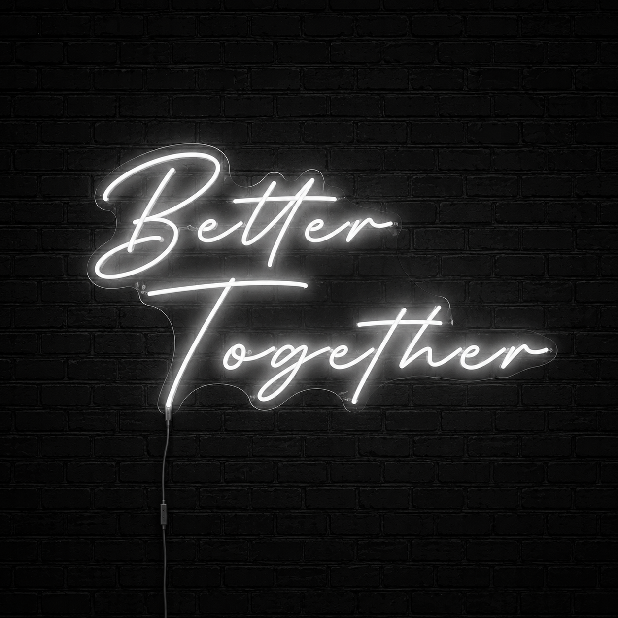 Better Together Dorm Room Decor LED Neon Sign Wall Neon Sign - 01 Original Product Image