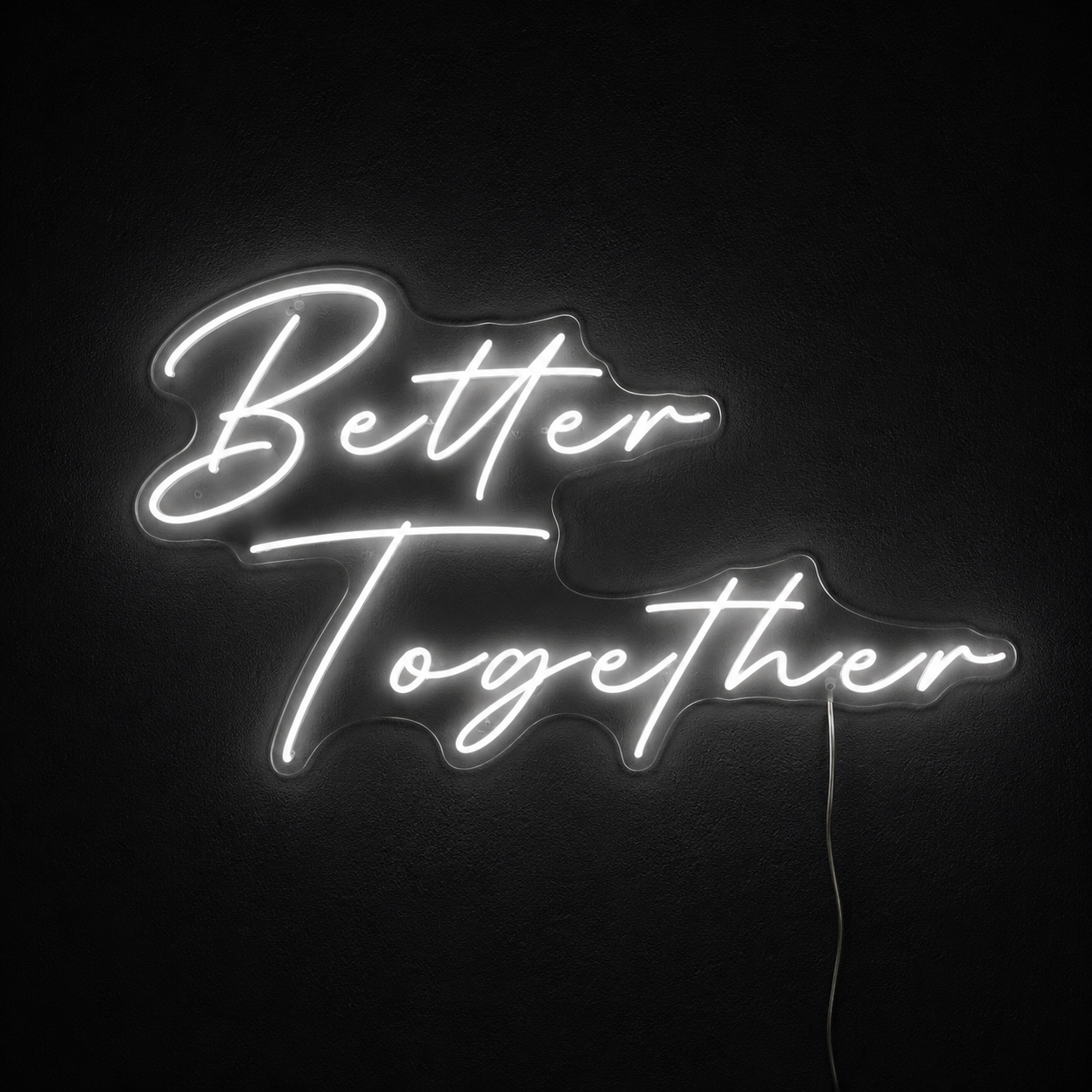 Better Together Dorm Room Decor LED Neon Sign Wall Neon Sign - 02 High-Converting Product Image