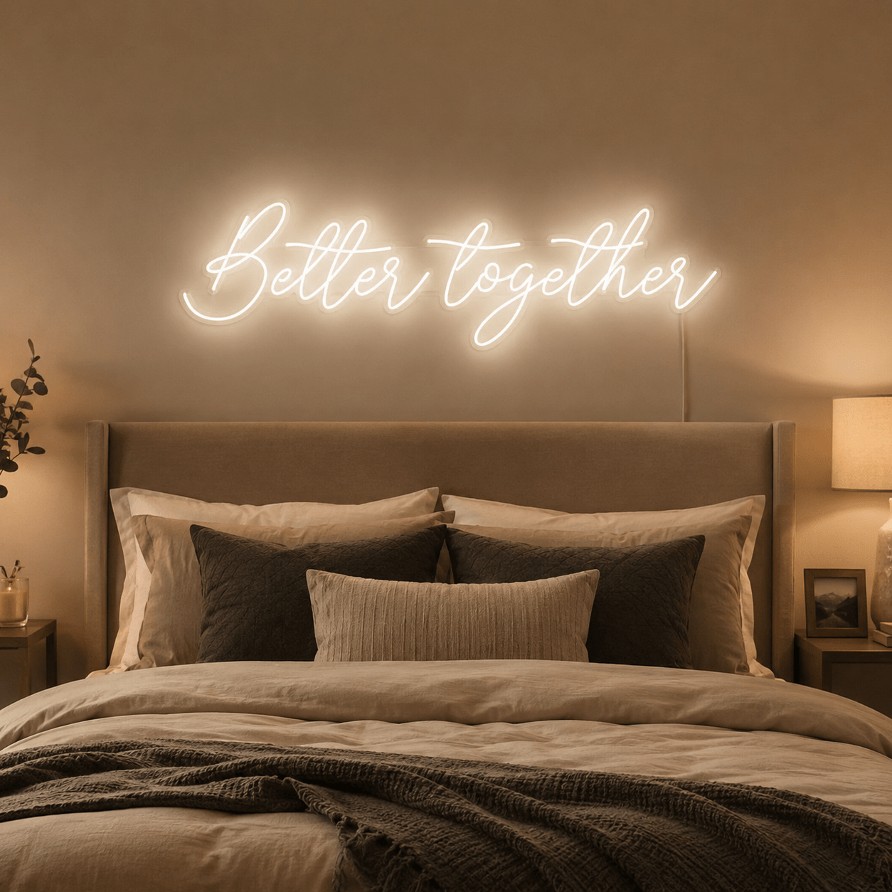 Better Together LED Neon Sign Home Wall Art - Shineneon