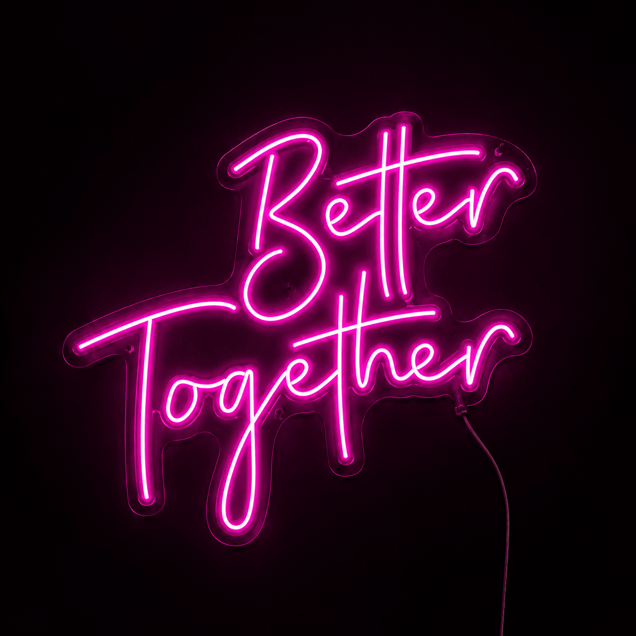 Better Together LED Neon Sign Wall Art Wall Neon Sign - Shineneon