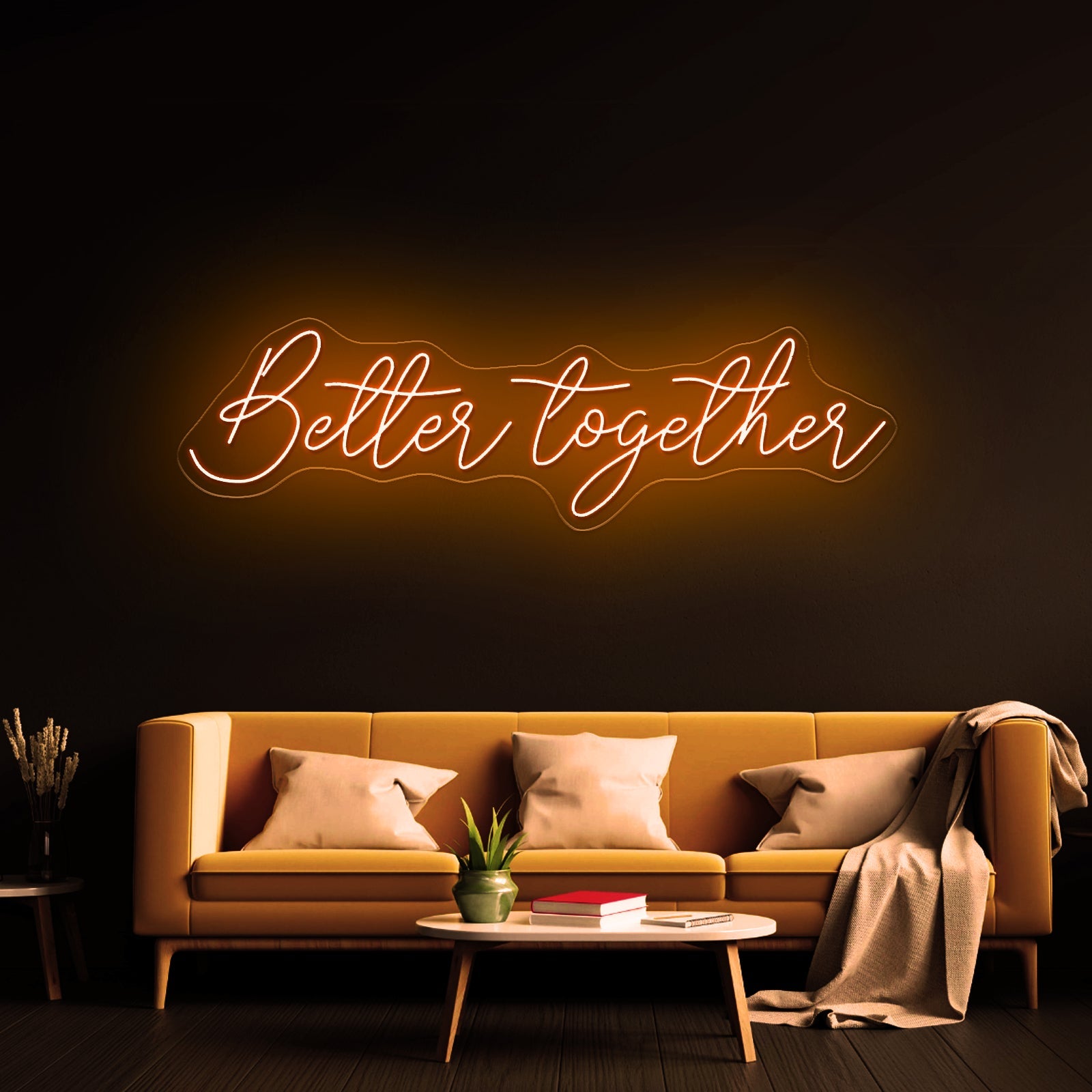Better Together Led Neon Signs For Wedding - Shineneon