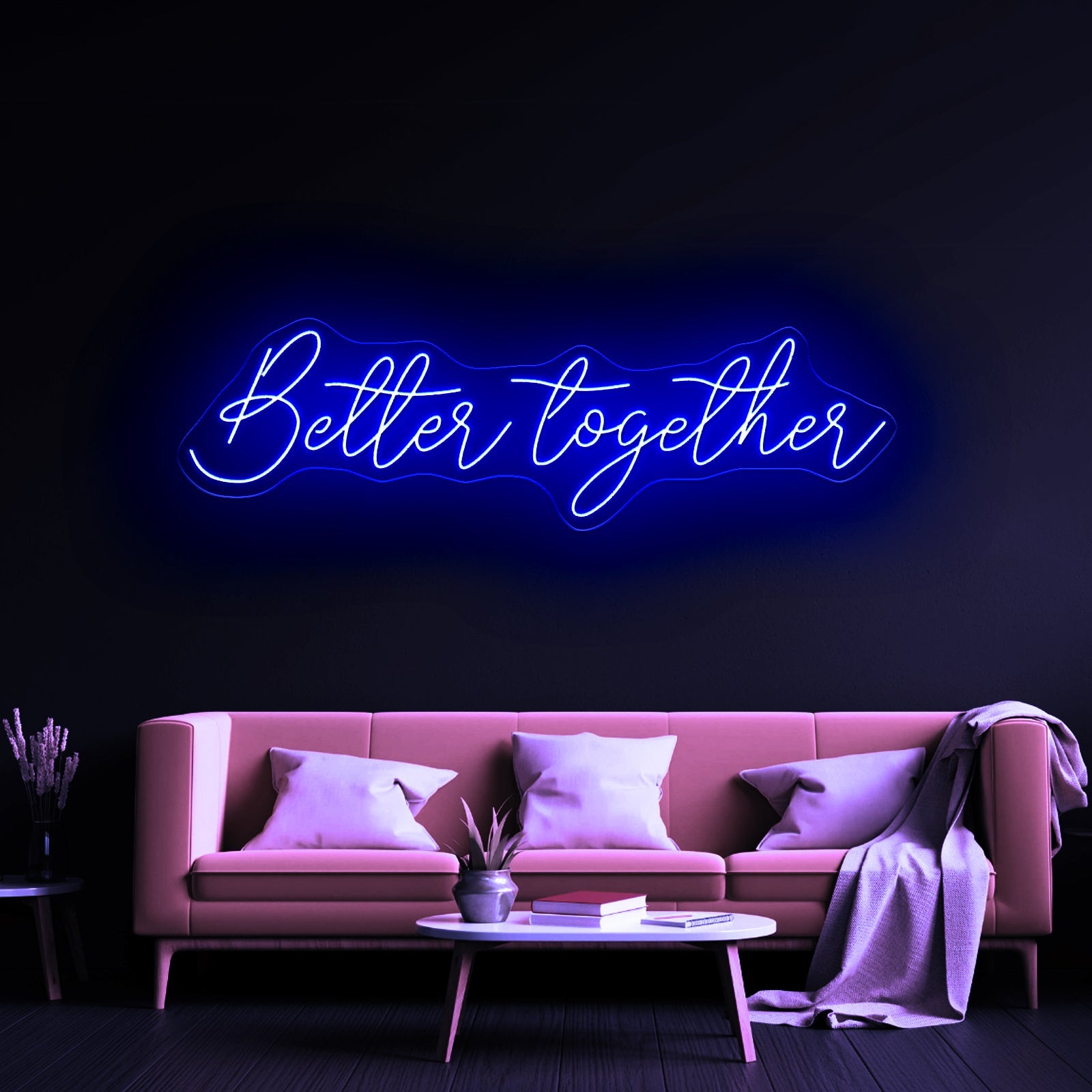 Better Together Led Neon Signs For Wedding - Shineneon