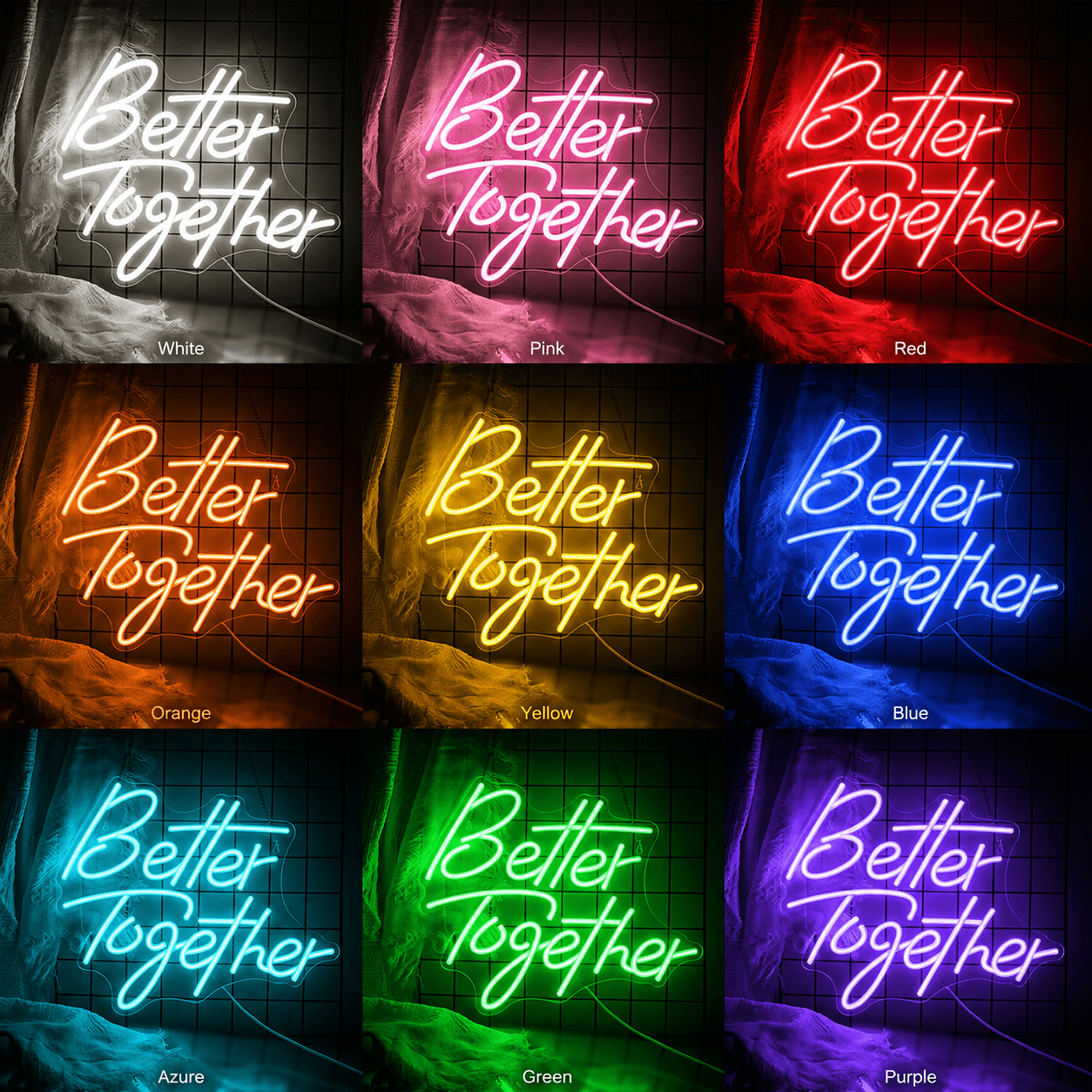 Better Together Modern LED Neon Sign - Shineneon