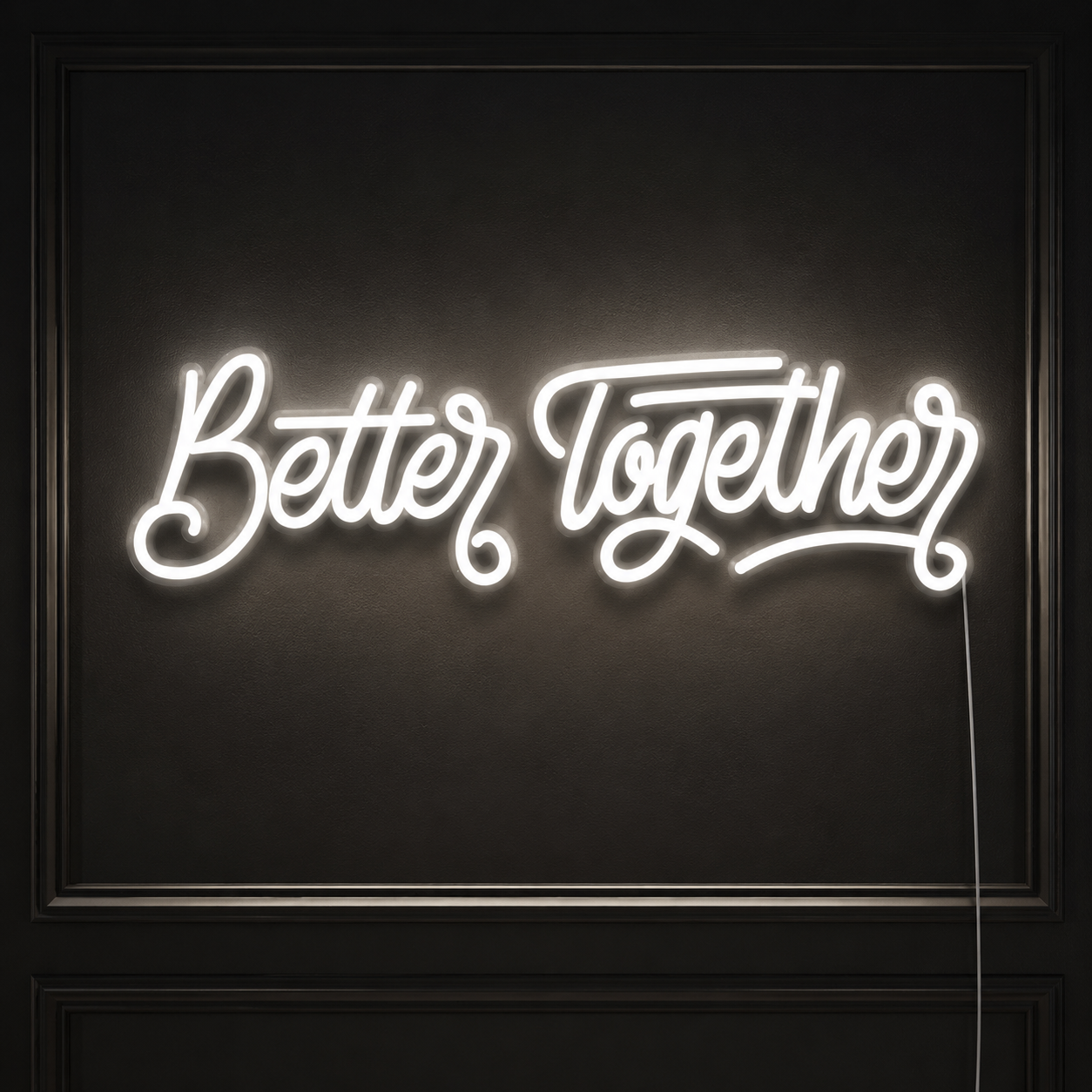 Better Together Modern Wall Decor LED Neon Sign - 02 High-Converting Product Image