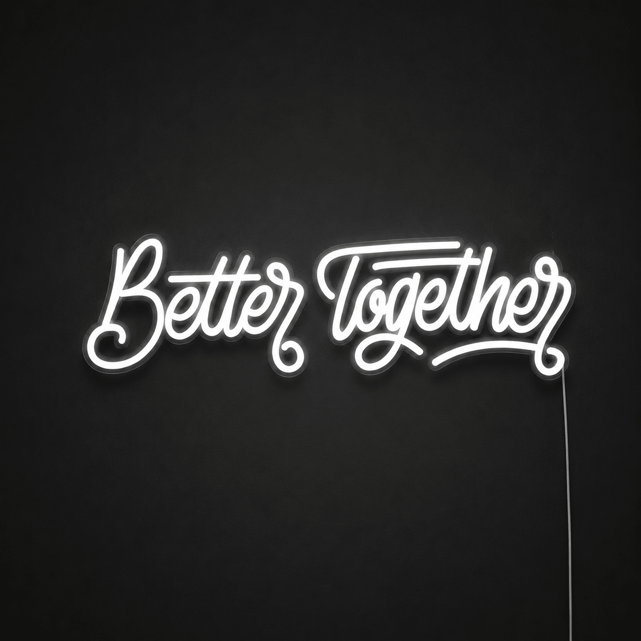 Better Together Modern Wall Decor LED Neon Sign - Shineneon