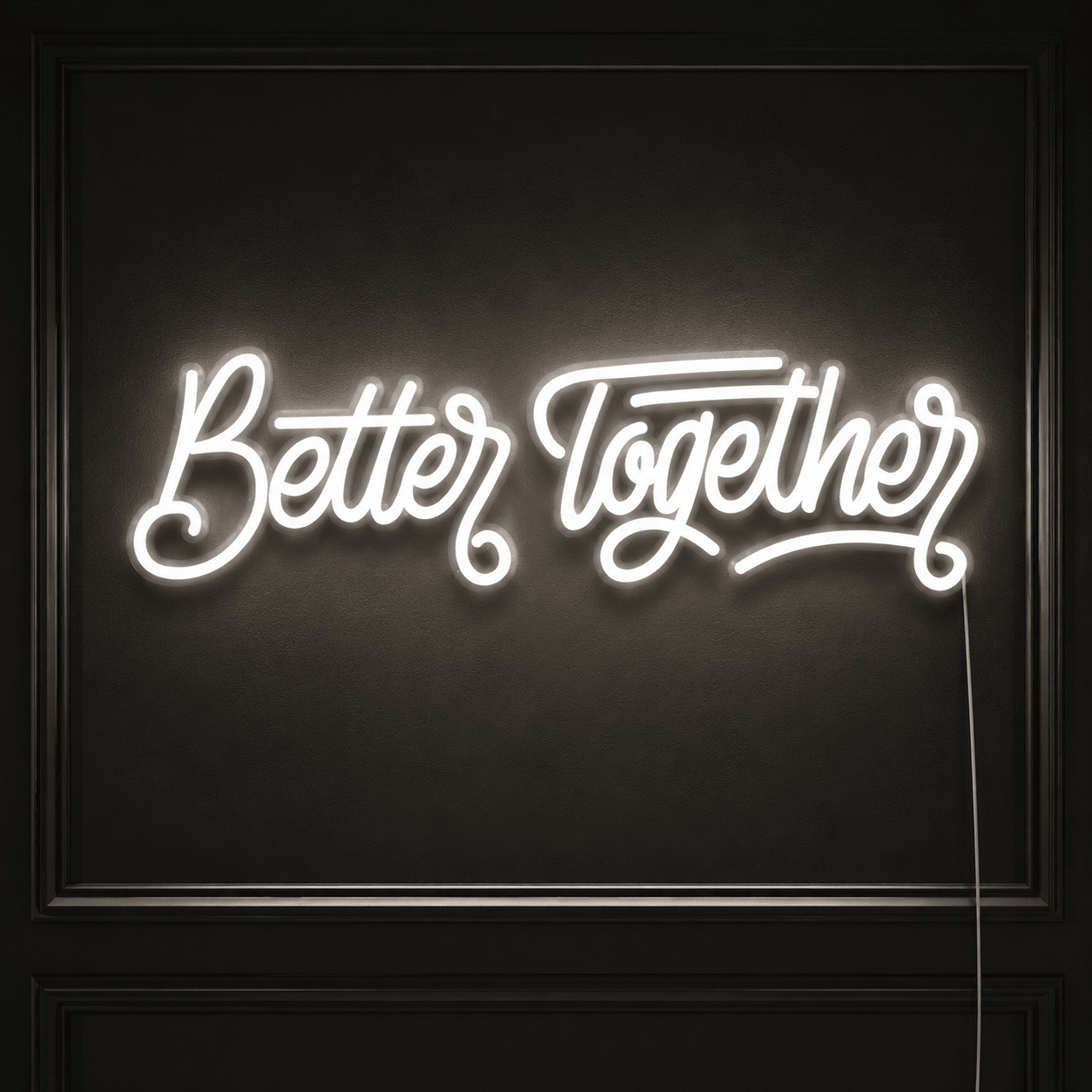 Better Together Modern Wall Decor LED Neon Sign - Shineneon