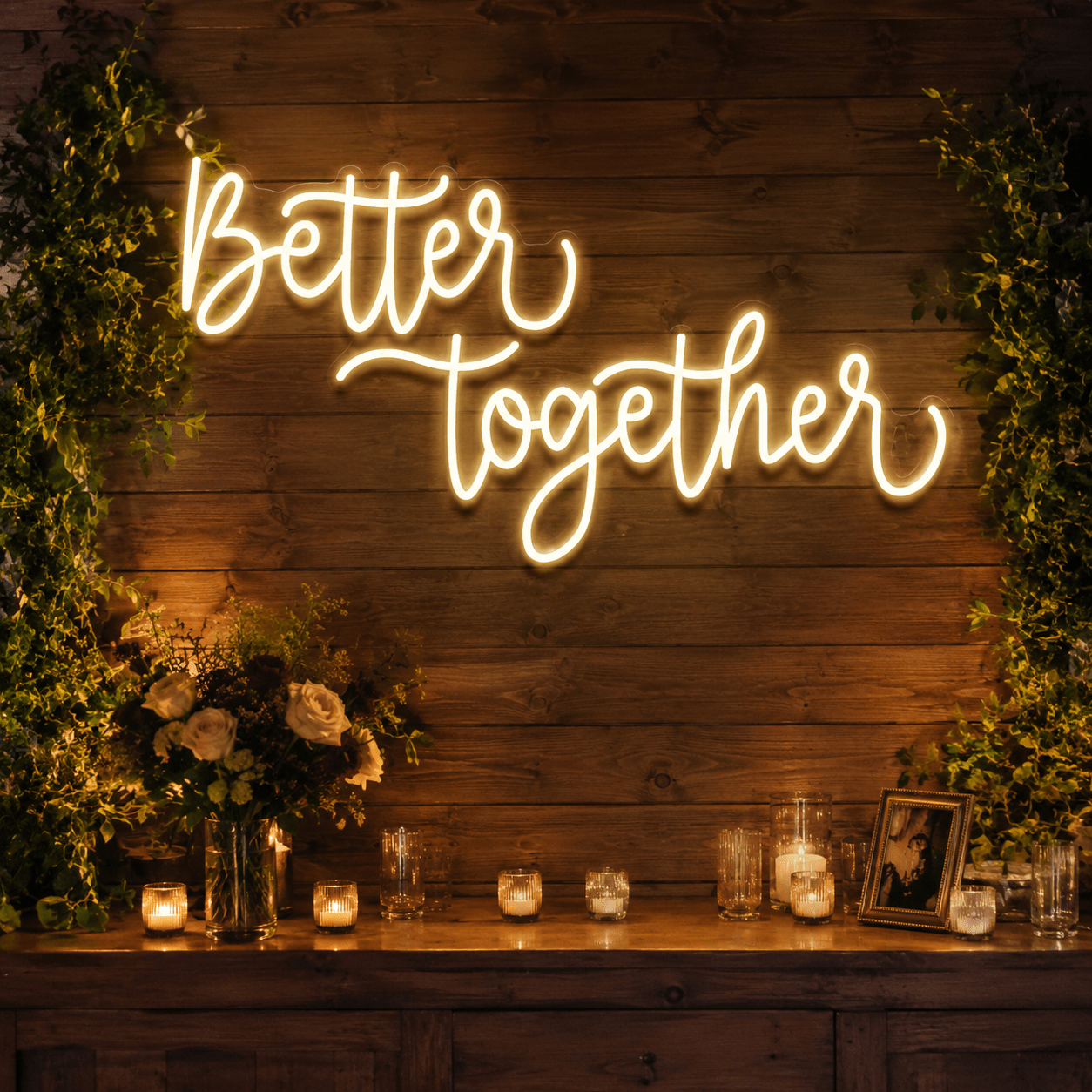 Better Together Modern Wall Light LED Neon Sign Wall Neon Sign - Shineneon