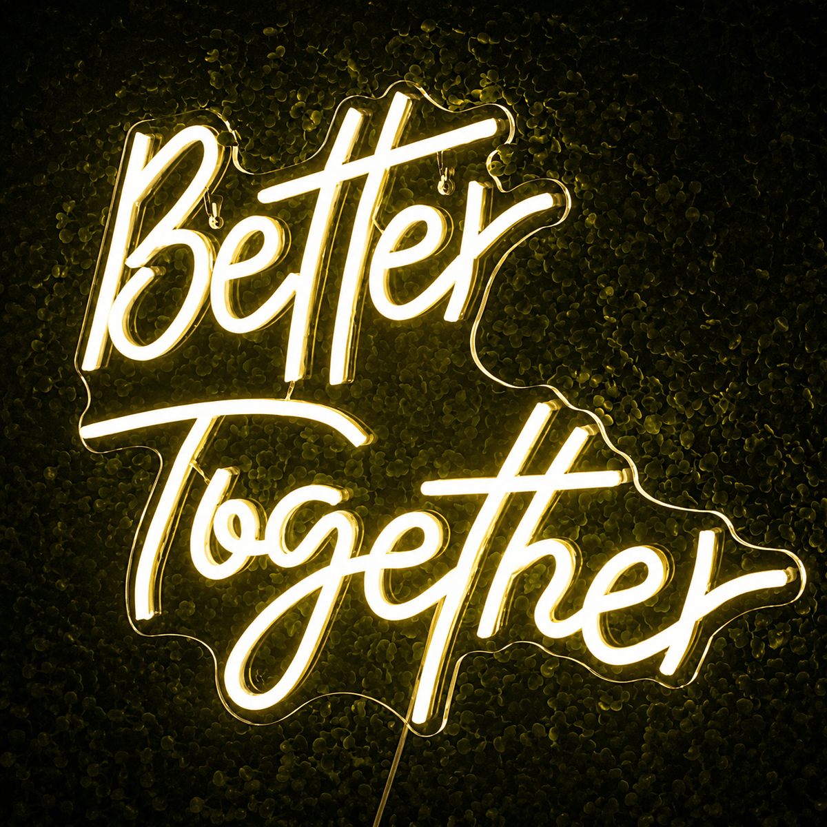 Better Together Mounted LED Neon Sign - Shineneon