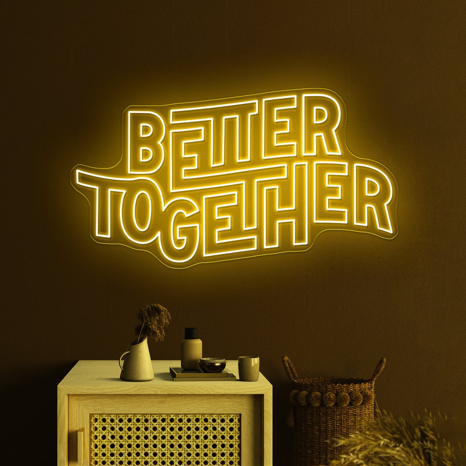 Better Together Neon Letter Signs - Shineneon