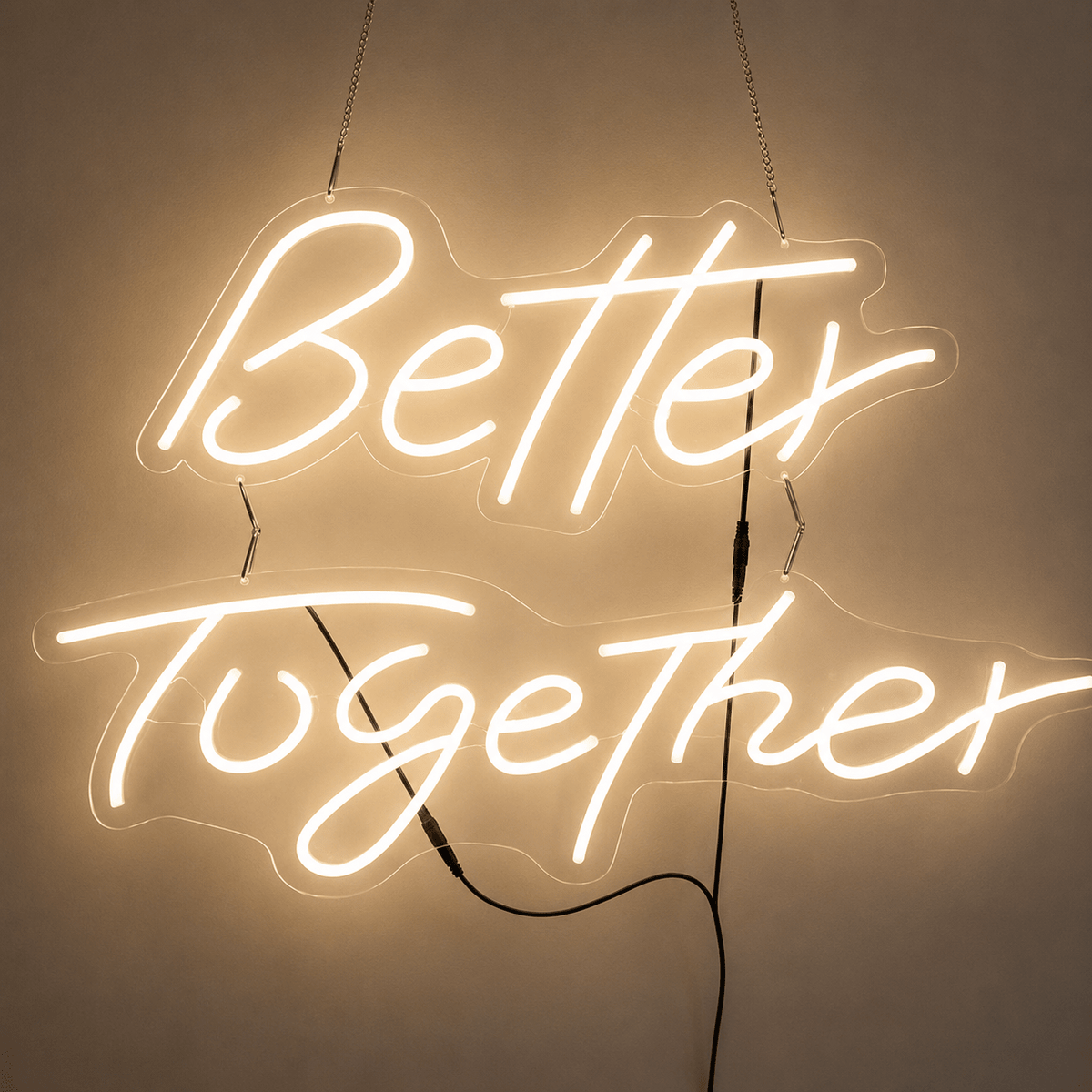 Better Together Room Decor LED Neon Sign - Shineneon