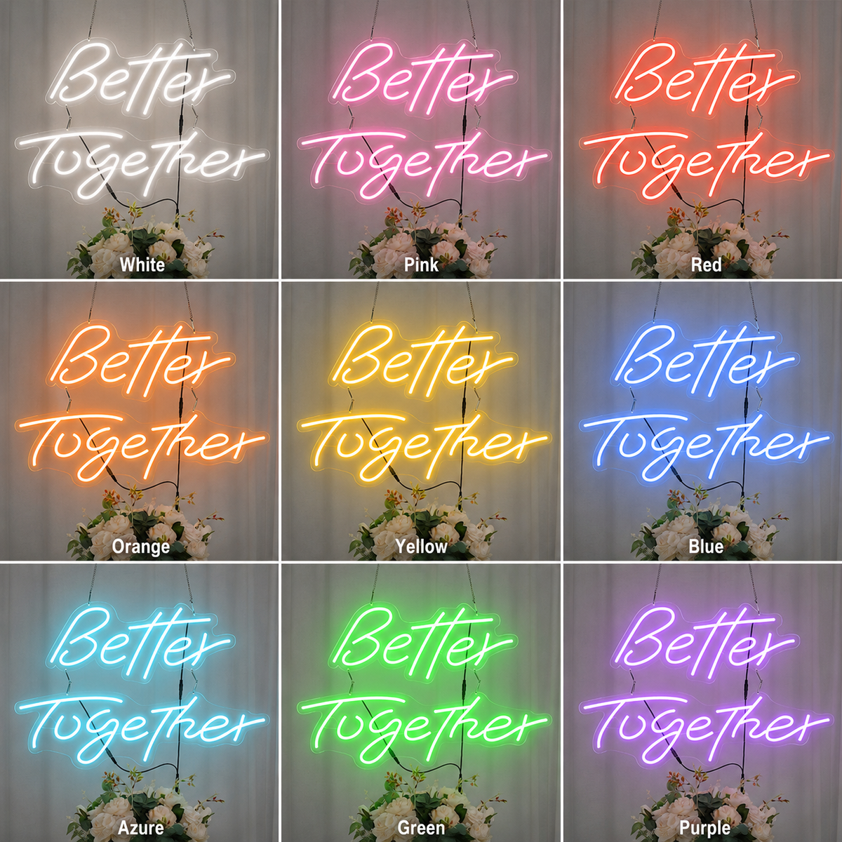 Better Together Room Decor LED Neon Sign - Shineneon