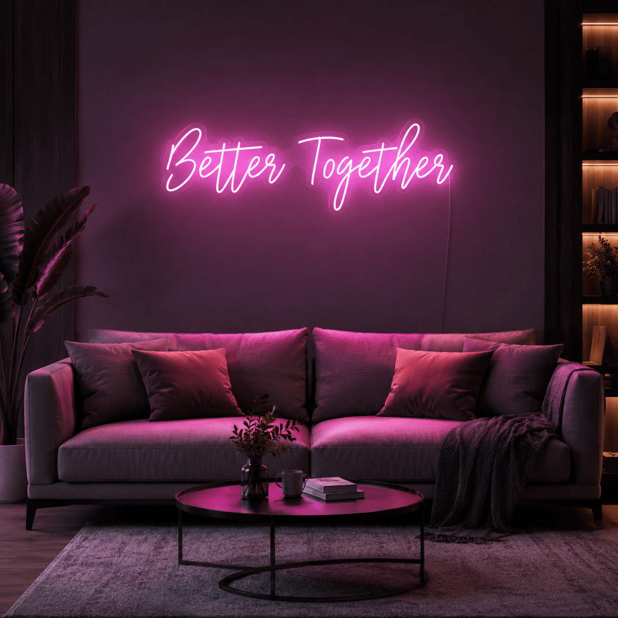 Better Together Sign Wall Decor LED Neon Sign - Shineneon