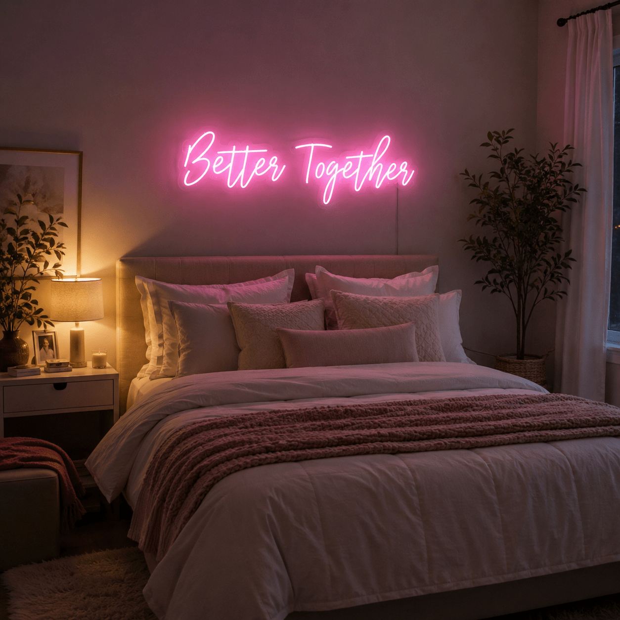 Better Together Sign Wall Decor LED Neon Sign - Shineneon