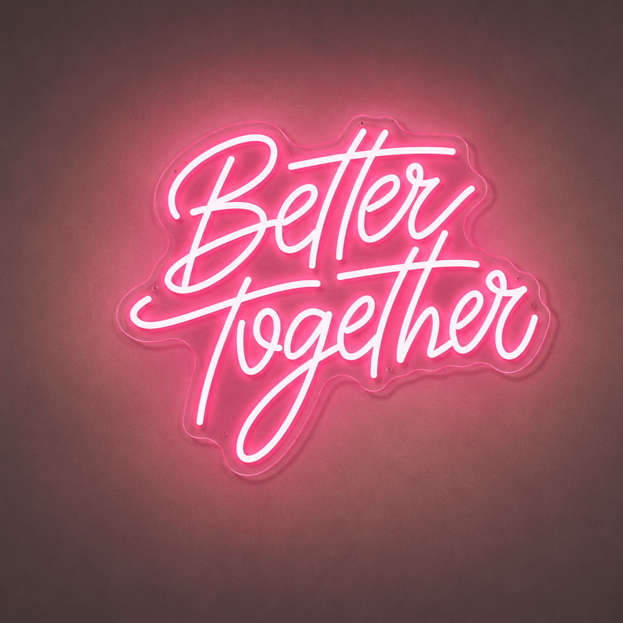 Better Together Wall Art LED Neon Sign - Shineneon