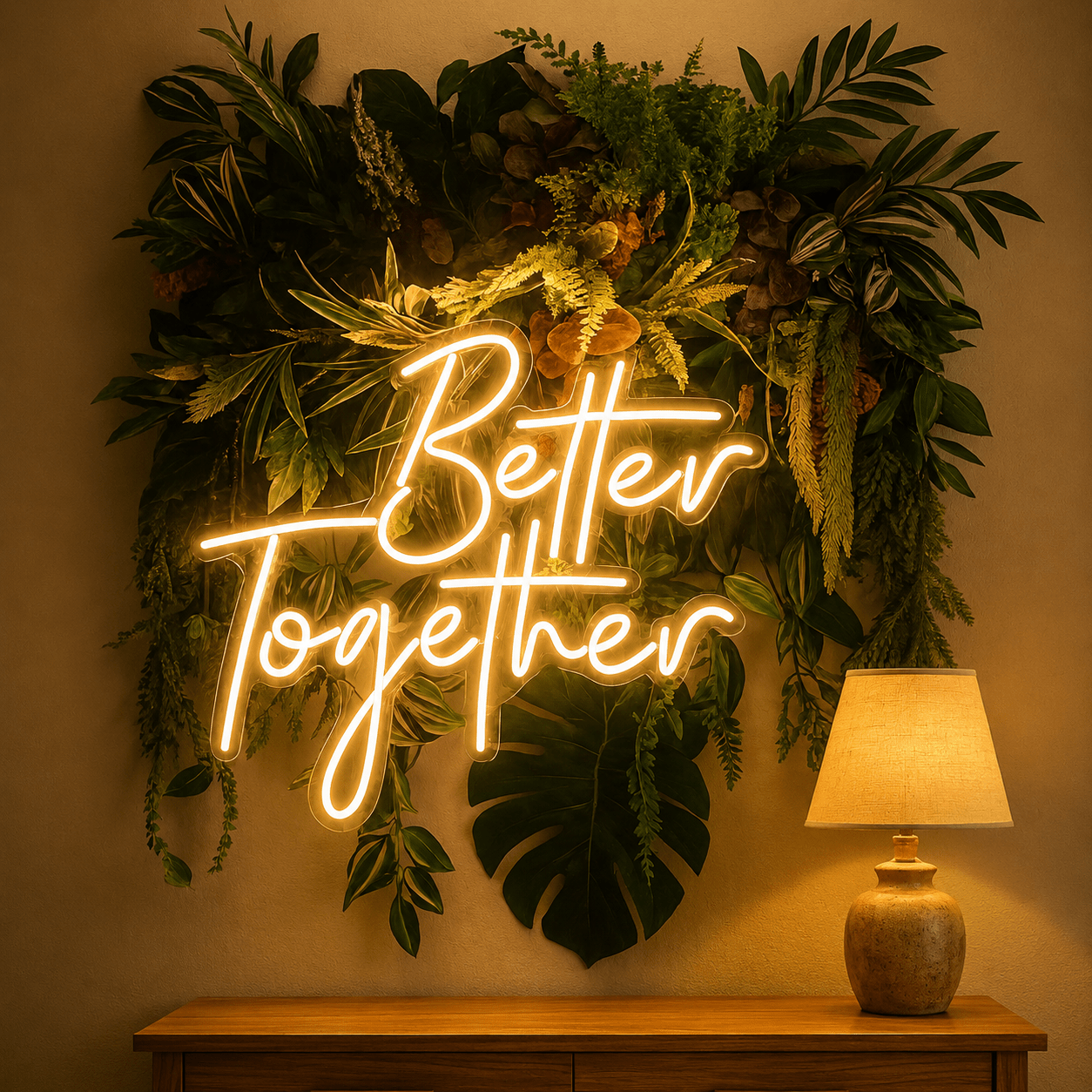 Better Together Wall Decor LED Neon Sign Wall Neon Sign - Shineneon