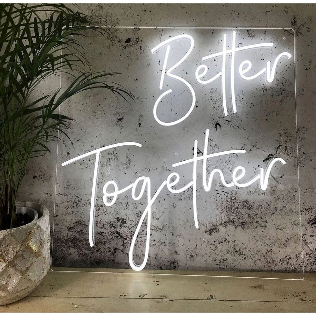 Better Together Wedding Led Sign Business Neon Signs - Shineneon