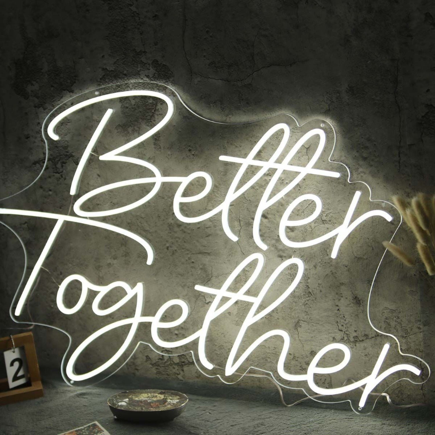 Better Together White Led Neon Sign - Shineneon