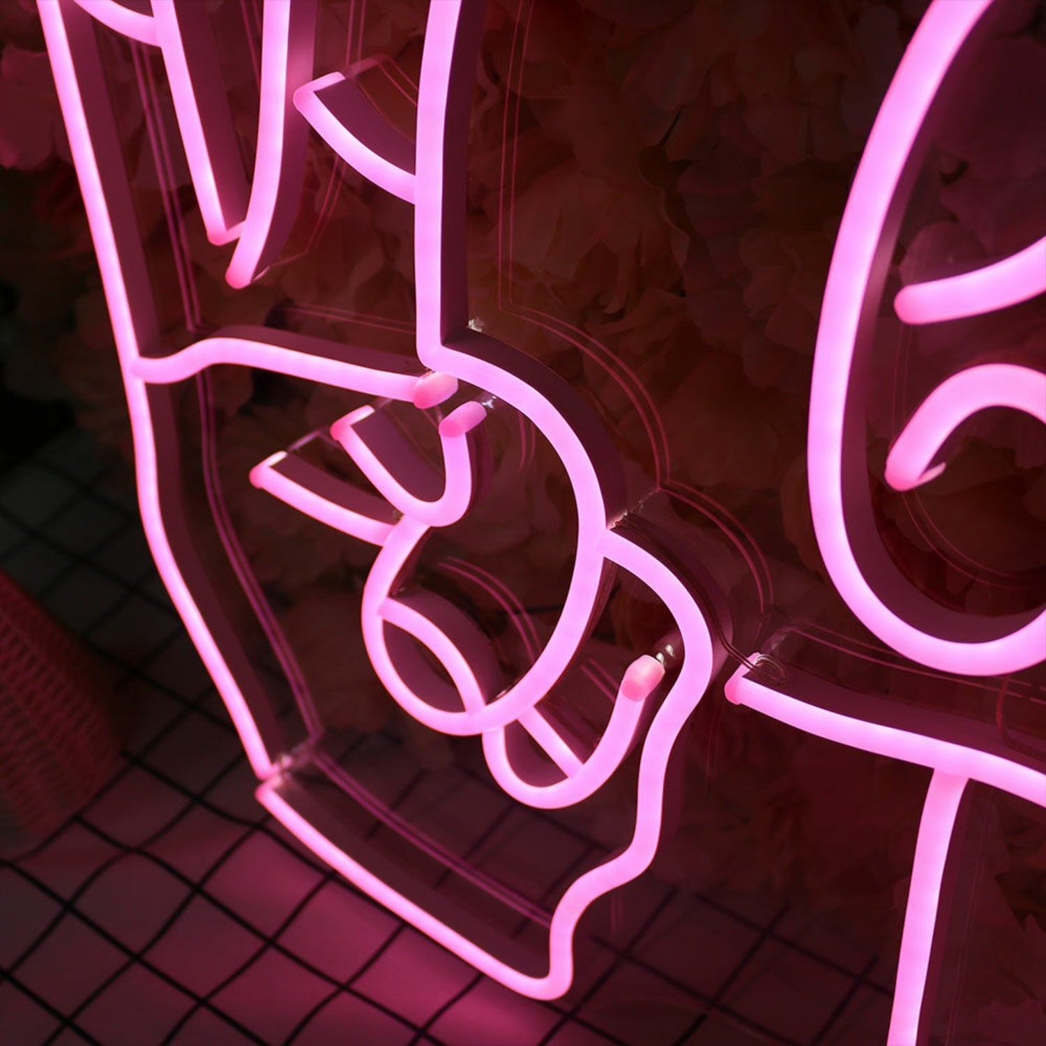 Better Together With Victory Gesture Led Neon Sign - Shineneon