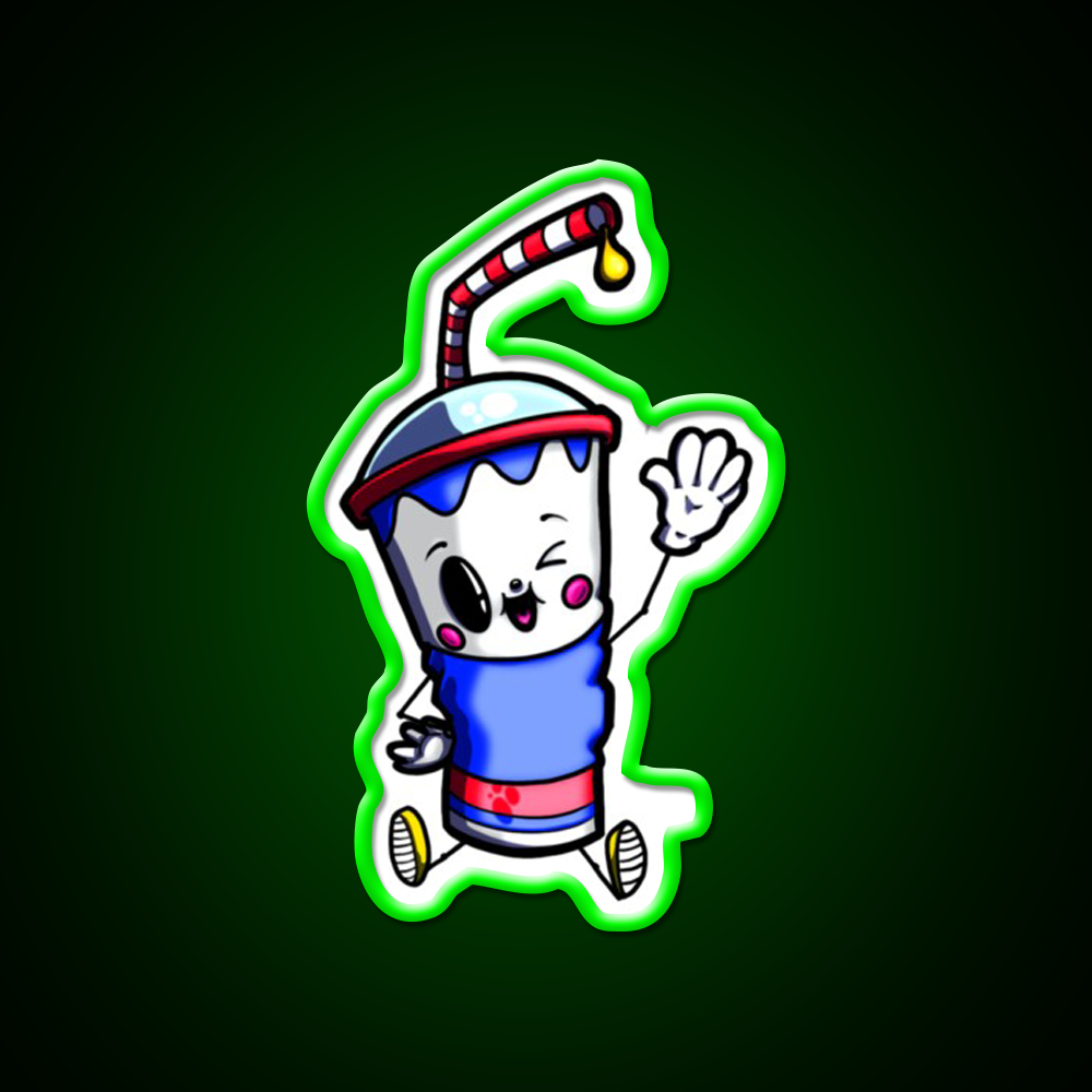 Beverage Fast Food Led Neon Sign For Burger Place Rgb Color