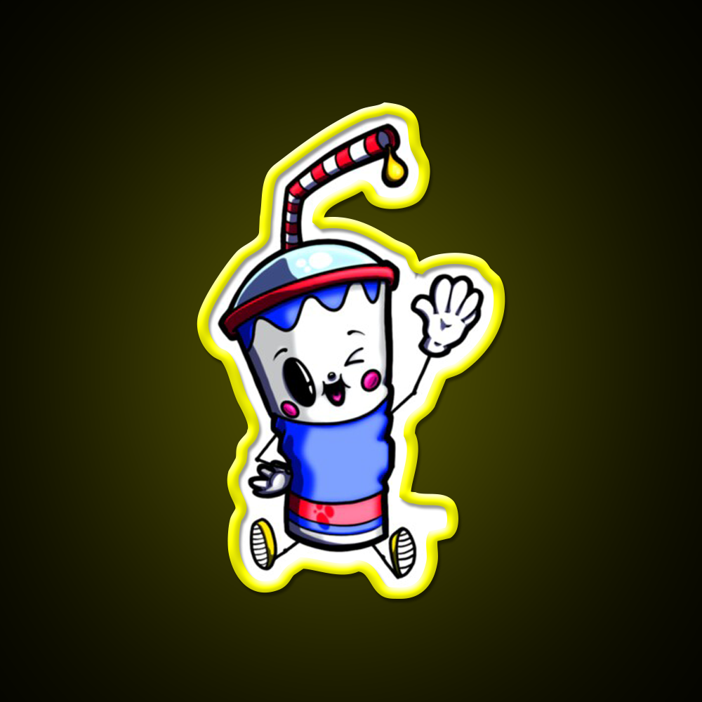 Beverage Fast Food Led Neon Sign For Burger Place Rgb Color