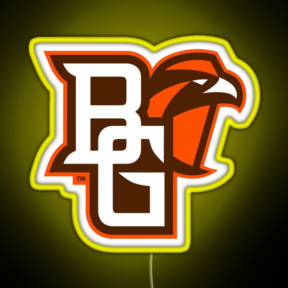 Bgsu Falcons College Ncaa Rgb Led Neon Sign Pop Wall Art - Shineneon