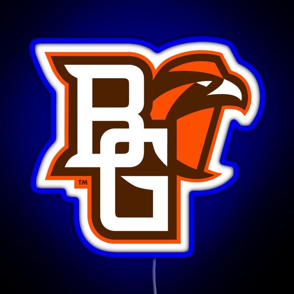 Bgsu Falcons College Ncaa Rgb Led Neon Sign Pop Wall Art - Shineneon