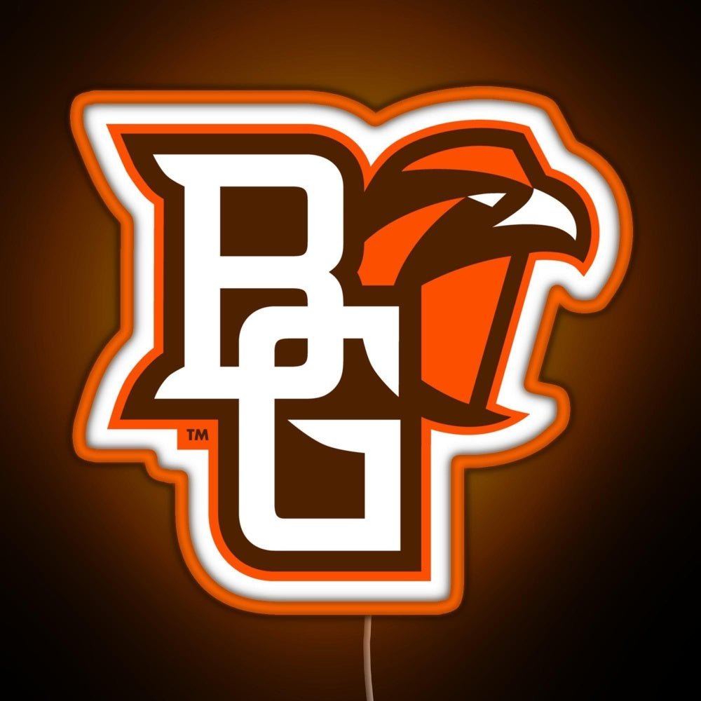 Bgsu Falcons College Ncaa Rgb Led Neon Sign Pop Wall Art - Shineneon