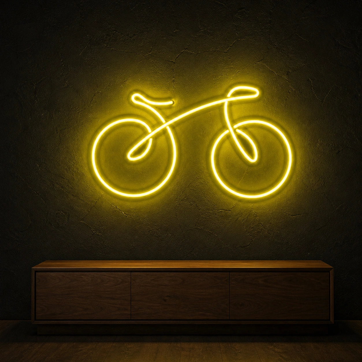 Bicycle Side Profile LED Neon Sign Man Cave Neon Sign high-converting product image