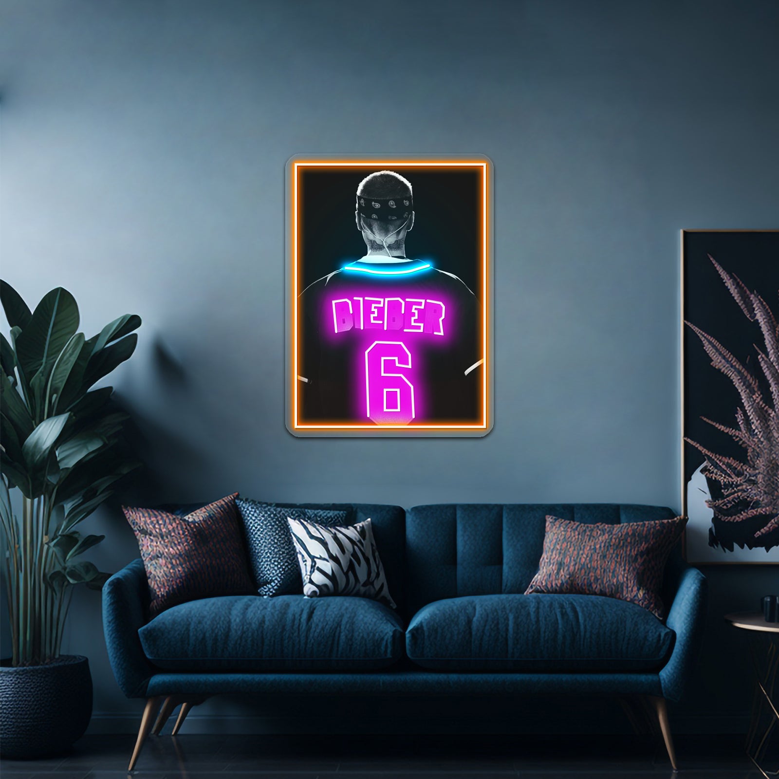 Bieber 06 Back Artwork Led Neon Sign | Shineneon
