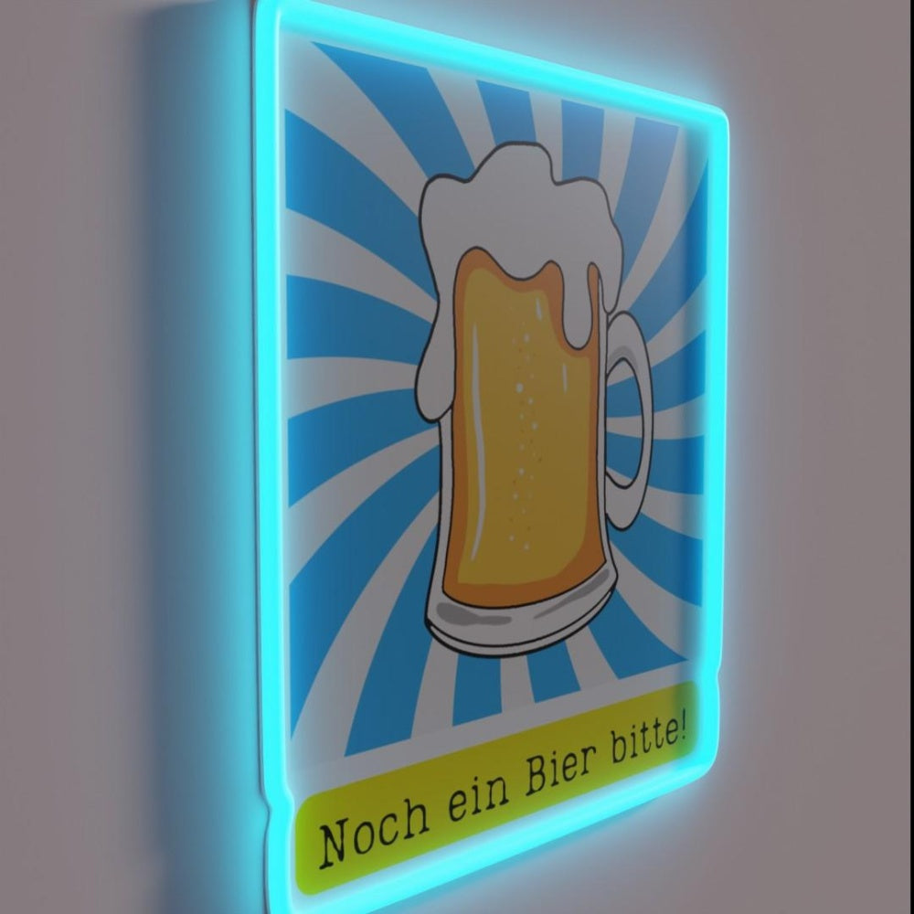 Bierfest Beer Festival Rgb Led Neon Sign - LED neon sign close-up detail