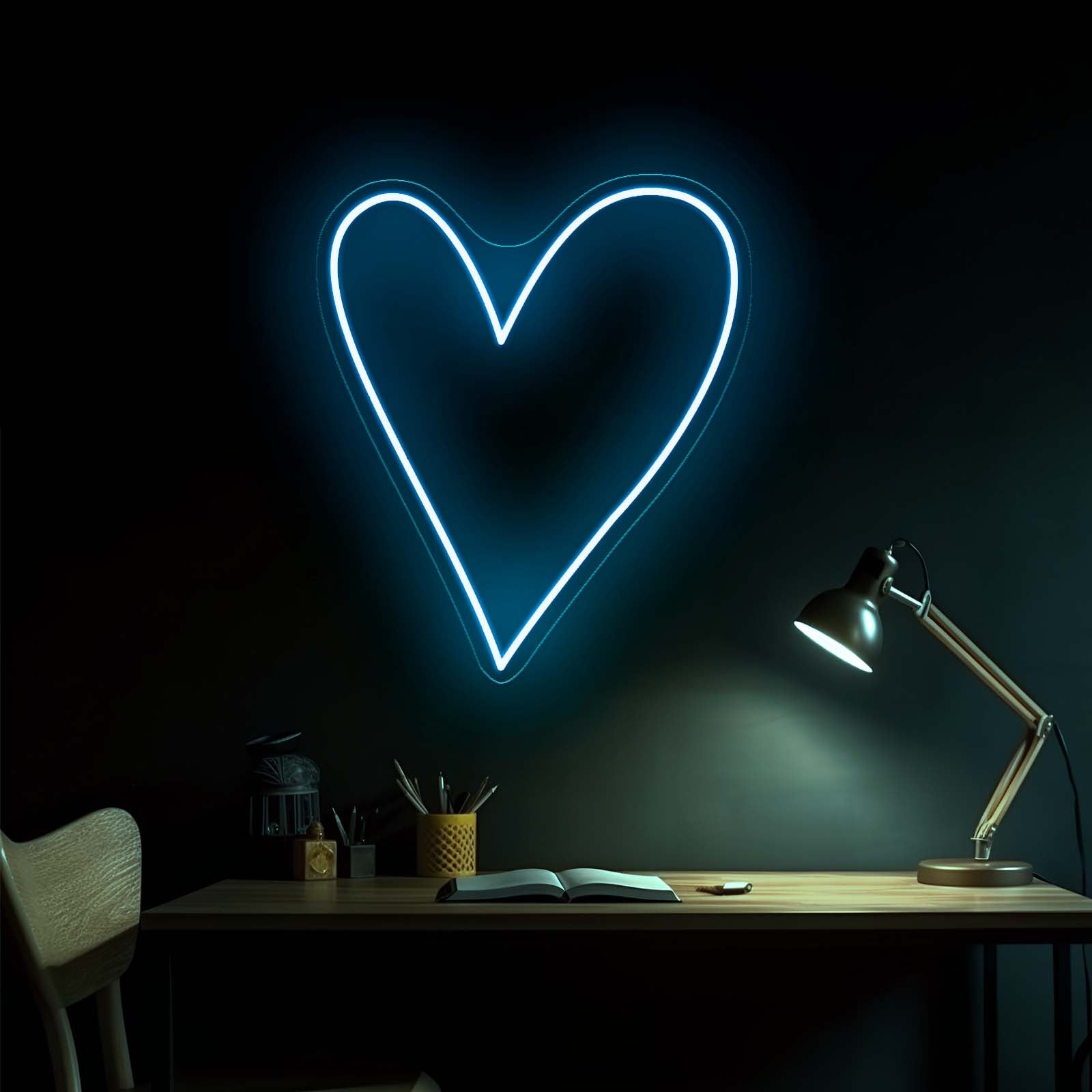 Big Big Heart Lovely Led Neon Sign | Shineneon