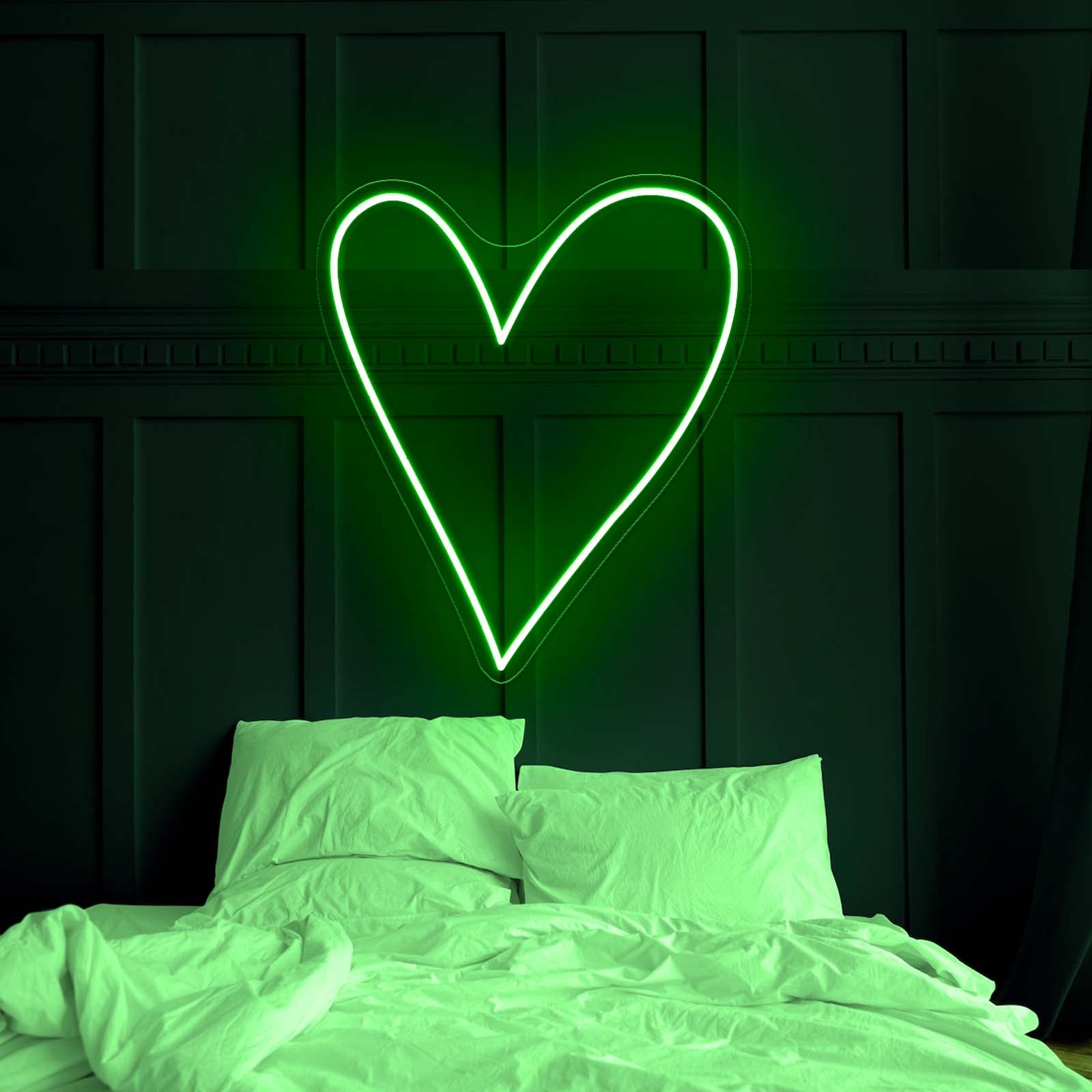 Big Big Heart Lovely Led Neon Sign | Shineneon