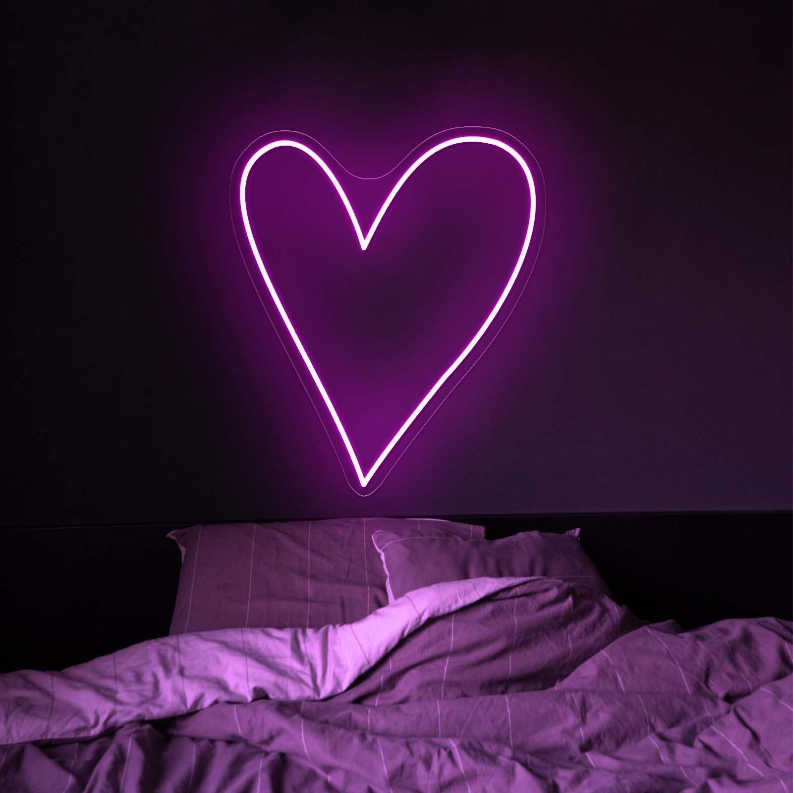 Big Big Heart Lovely Led Neon Sign | Shineneon